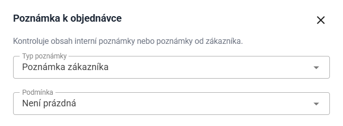 Figyelmeztetés az ügyfél megjegyzésére
