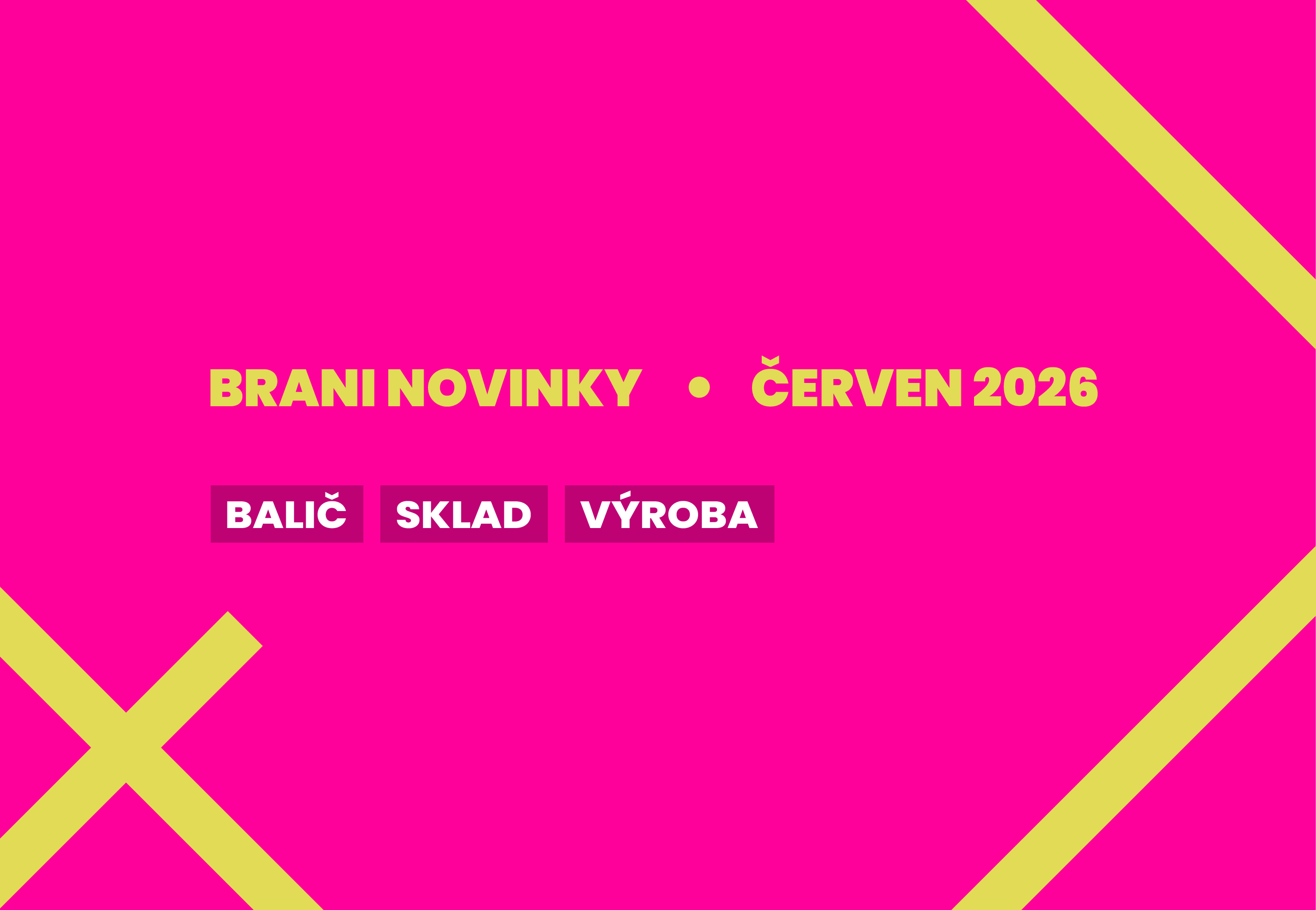 Júniusi újdonságok az „ Brani Balič ”, „Raktár” és „Gyártás” eszközökben