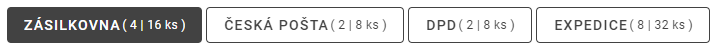 Részletes megrendelésszűrők
